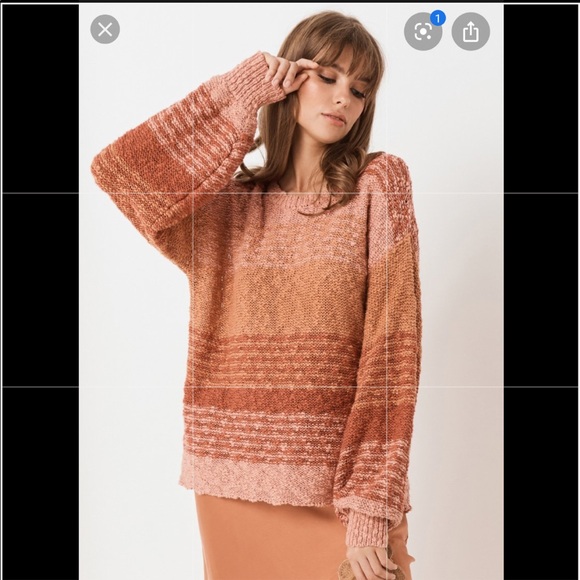 ‼️SOLD‼️ Spell Over the Rainbow Knit In Sunrise - Picture 3 of 8